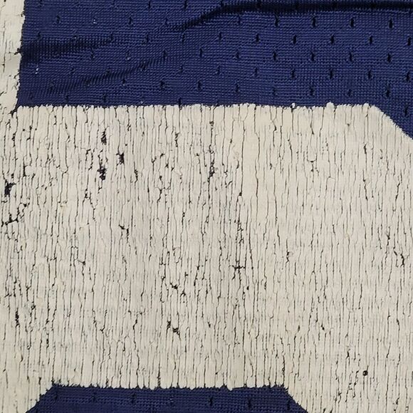 Vintage 60s Champion Football Shirt Large 21x29 Blue - Picture 12 of 14